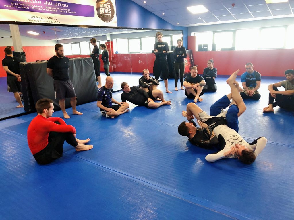 No Gi Submission Wrestling class in Sheffield